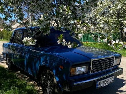 Синий ВАЗ 2107, объемом двигателя 1.6 л и пробегом 91 тыс. км за 2000 $, фото 1 на Automoto.ua