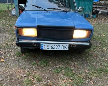 Синий ВАЗ 2107, объемом двигателя 1.45 л и пробегом 397 тыс. км за 480 $, фото 1 на Automoto.ua