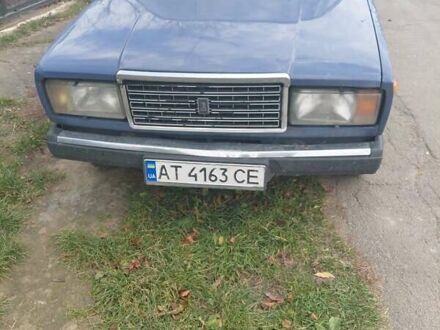 Синий ВАЗ 2107, объемом двигателя 1.45 л и пробегом 600 тыс. км за 1250 $, фото 1 на Automoto.ua