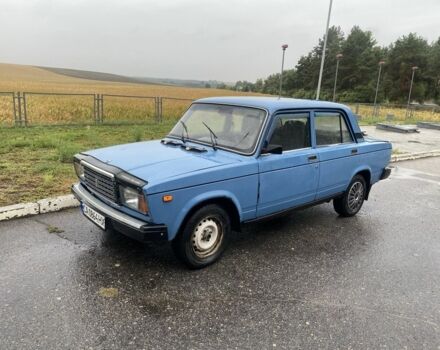 Синий ВАЗ 2107, объемом двигателя 1.6 л и пробегом 210 тыс. км за 561 $, фото 1 на Automoto.ua