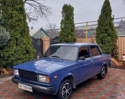 Синий ВАЗ 2107, объемом двигателя 1.5 л и пробегом 60 тыс. км за 1350 $, фото 1 на Automoto.ua