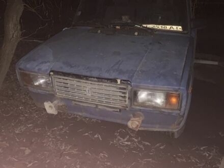 Синий ВАЗ 2107, объемом двигателя 10 л и пробегом 999 тыс. км за 72 $, фото 1 на Automoto.ua