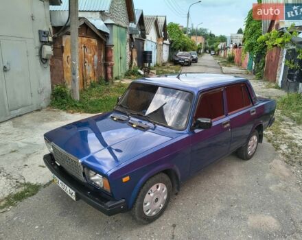 Синий ВАЗ 2107, объемом двигателя 1.45 л и пробегом 44 тыс. км за 2600 $, фото 1 на Automoto.ua