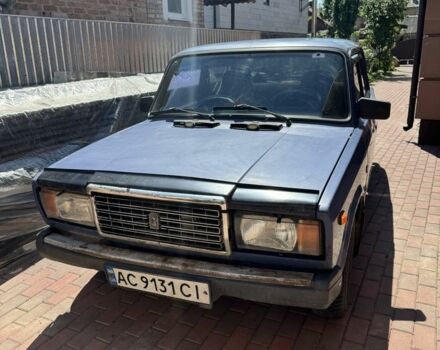 Синий ВАЗ 2107, объемом двигателя 1.6 л и пробегом 100 тыс. км за 900 $, фото 1 на Automoto.ua