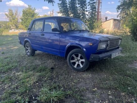 ВАЗ 2107 2006 в Славянске на Automoto.ua Синий ВАЗ 2107, объемом двигателя 1.6 л и пробегом 300 тыс. км за 1000 $, фото 1 на Automoto.ua