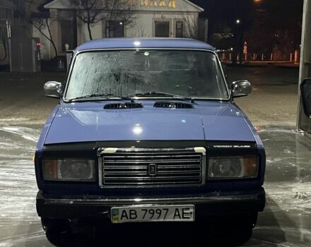 Синий ВАЗ 2107, объемом двигателя 1.6 л и пробегом 80 тыс. км за 1000 $, фото 1 на Automoto.ua