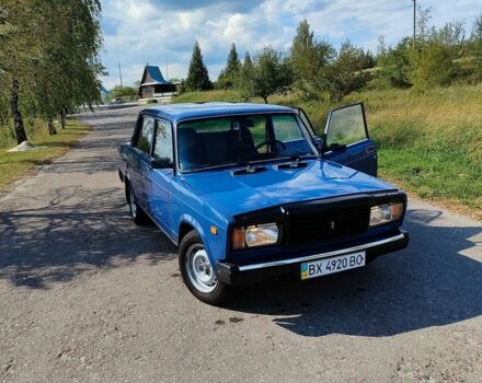 Синий ВАЗ 2107, объемом двигателя 1.5 л и пробегом 25 тыс. км за 1500 $, фото 1 на Automoto.ua