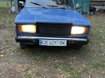 Синій ВАЗ 2107, об'ємом двигуна 1.5 л та пробігом 1 тис. км за 481 $, фото 1 на Automoto.ua