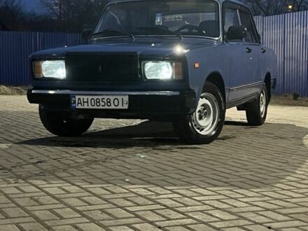ВАЗ 2107 2006 у Дружковке на Automoto.ua Синій ВАЗ 2107, об'ємом двигуна 1.6 л та пробігом 75 тис. км за 1700 $, фото 1 на Automoto.ua