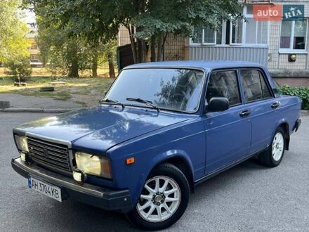 Синий ВАЗ 2107, объемом двигателя 1.6 л и пробегом 324 тыс. км за 1100 $, фото 1 на Automoto.ua