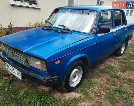 Синий ВАЗ 2107, объемом двигателя 1.5 л и пробегом 189 тыс. км за 950 $, фото 1 на Automoto.ua