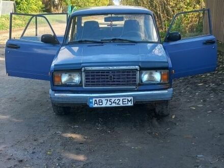 Синий ВАЗ 2107, объемом двигателя 1 л и пробегом 34 тыс. км за 1200 $, фото 1 на Automoto.ua