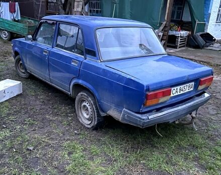Синий ВАЗ 2107, объемом двигателя 1.5 л и пробегом 298 тыс. км за 440 $, фото 1 на Automoto.ua