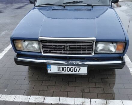 Синий ВАЗ 2107, объемом двигателя 0 л и пробегом 200 тыс. км за 1000 $, фото 1 на Automoto.ua