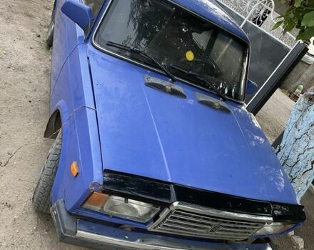Синий ВАЗ 2107, объемом двигателя 1.5 л и пробегом 170 тыс. км за 800 $, фото 1 на Automoto.ua