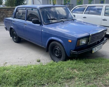 Синій ВАЗ 2107, об'ємом двигуна 1.5 л та пробігом 50 тис. км за 1100 $, фото 1 на Automoto.ua