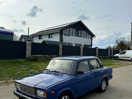 Синий ВАЗ 2107, объемом двигателя 1.5 л и пробегом 94 тыс. км за 1200 $, фото 1 на Automoto.ua