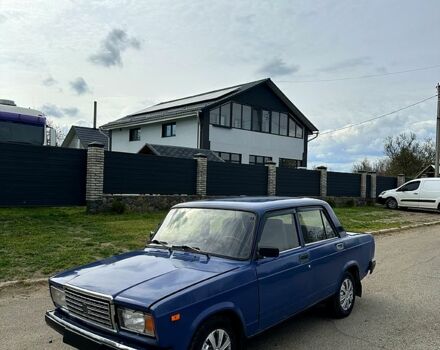 Синий ВАЗ 2107, объемом двигателя 1.5 л и пробегом 94 тыс. км за 1200 $, фото 1 на Automoto.ua