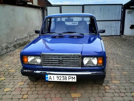 Синий ВАЗ 2107, объемом двигателя 1.5 л и пробегом 75 тыс. км за 2900 $, фото 1 на Automoto.ua