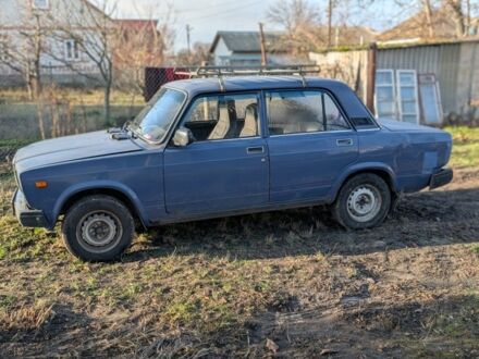 Синій ВАЗ 2107, об'ємом двигуна 1.6 л та пробігом 41 тис. км за 1483 $, фото 1 на Automoto.ua