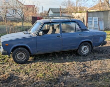 Синий ВАЗ 2107, объемом двигателя 1.6 л и пробегом 41 тыс. км за 1483 $, фото 1 на Automoto.ua