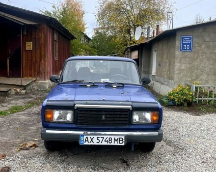 Синій ВАЗ 2107, об'ємом двигуна 1.5 л та пробігом 200 тис. км за 1000 $, фото 1 на Automoto.ua