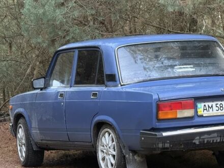 Синий ВАЗ 2107, объемом двигателя 1.5 л и пробегом 40 тыс. км за 948 $, фото 1 на Automoto.ua