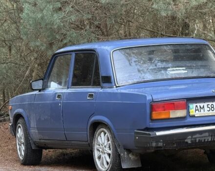 Синій ВАЗ 2107, об'ємом двигуна 1.5 л та пробігом 40 тис. км за 948 $, фото 1 на Automoto.ua