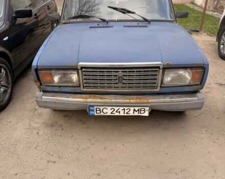 Синій ВАЗ 2107, об'ємом двигуна 1.5 л та пробігом 132 тис. км за 400 $, фото 1 на Automoto.ua