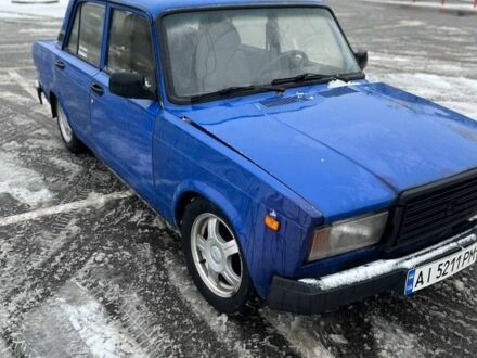 Синий ВАЗ 2107, объемом двигателя 1.5 л и пробегом 120 тыс. км за 1000 $, фото 1 на Automoto.ua