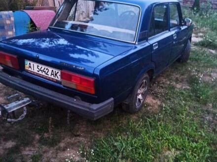 Синий ВАЗ 2107, объемом двигателя 1.4 л и пробегом 120 тыс. км за 1064 $, фото 1 на Automoto.ua