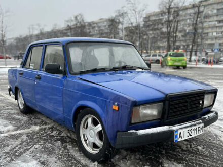 Синий ВАЗ 2107, объемом двигателя 1.57 л и пробегом 120 тыс. км за 1000 $, фото 1 на Automoto.ua
