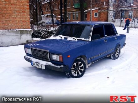 Синий ВАЗ 2107, объемом двигателя 1.5 л и пробегом 0 тыс. км за 1300 $, фото 1 на Automoto.ua