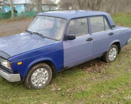 Синий ВАЗ 2107, объемом двигателя 1.5 л и пробегом 45 тыс. км за 1000 $, фото 1 на Automoto.ua