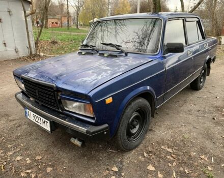 Синій ВАЗ 2107, об'ємом двигуна 1.5 л та пробігом 300 тис. км за 699 $, фото 1 на Automoto.ua