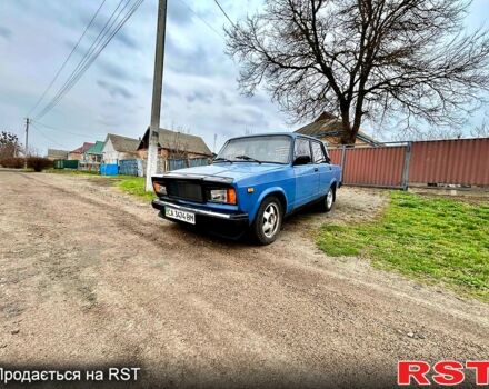 Синій ВАЗ 2107, об'ємом двигуна 1.5 л та пробігом 80 тис. км за 1100 $, фото 1 на Automoto.ua