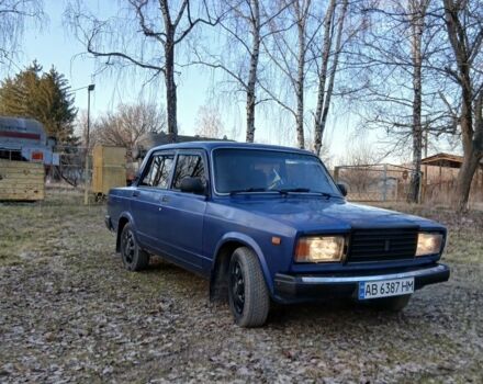Синій ВАЗ 2107, об'ємом двигуна 1.5 л та пробігом 70 тис. км за 1550 $, фото 1 на Automoto.ua