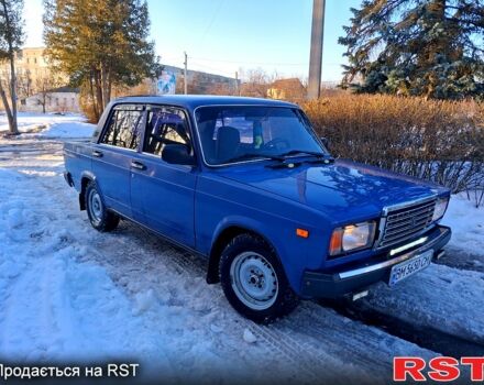 Синий ВАЗ 2107, объемом двигателя 1.5 л и пробегом 161 тыс. км за 1350 $, фото 1 на Automoto.ua