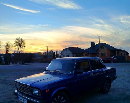 Синий ВАЗ 2107, объемом двигателя 1.5 л и пробегом 117 тыс. км за 1500 $, фото 1 на Automoto.ua