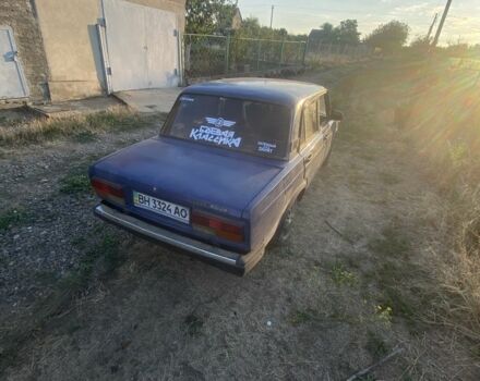 Синий ВАЗ 2107, объемом двигателя 1.5 л и пробегом 3 тыс. км за 600 $, фото 1 на Automoto.ua