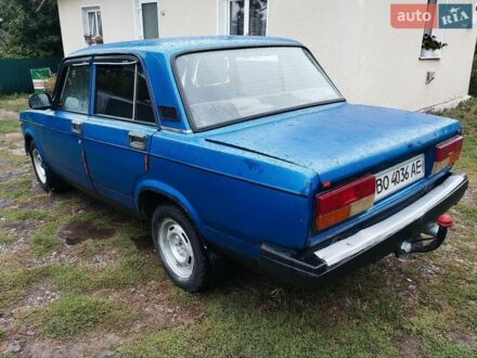 Синий ВАЗ 2107, объемом двигателя 1.5 л и пробегом 189 тыс. км за 850 $, фото 1 на Automoto.ua
