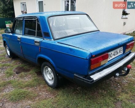 Синий ВАЗ 2107, объемом двигателя 1.5 л и пробегом 189 тыс. км за 850 $, фото 1 на Automoto.ua