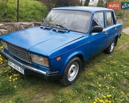 Синий ВАЗ 2107, объемом двигателя 1.5 л и пробегом 189 тыс. км за 799 $, фото 1 на Automoto.ua