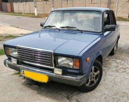 Синий ВАЗ 2107, объемом двигателя 1.5 л и пробегом 140 тыс. км за 1500 $, фото 1 на Automoto.ua