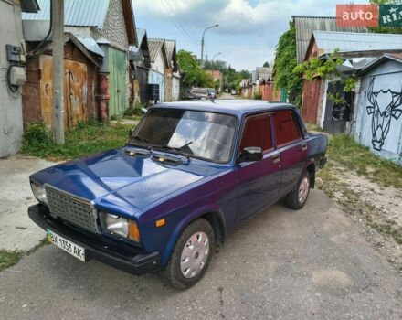 Синій ВАЗ 2107, об'ємом двигуна 1.45 л та пробігом 44 тис. км за 2100 $, фото 1 на Automoto.ua