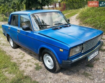 Синий ВАЗ 2107, объемом двигателя 1.45 л и пробегом 189 тыс. км за 850 $, фото 1 на Automoto.ua