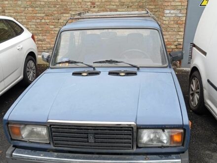 Синий ВАЗ 2107, объемом двигателя 1.5 л и пробегом 200 тыс. км за 550 $, фото 1 на Automoto.ua