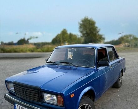 Синий ВАЗ 2107, объемом двигателя 1.6 л и пробегом 96 тыс. км за 999 $, фото 1 на Automoto.ua