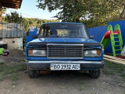 Синій ВАЗ 2107, об'ємом двигуна 1.3 л та пробігом 40 тис. км за 300 $, фото 1 на Automoto.ua