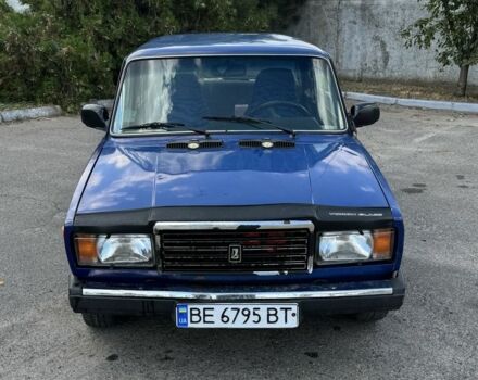 Синій ВАЗ 2107, об'ємом двигуна 1.5 л та пробігом 60 тис. км за 901 $, фото 1 на Automoto.ua